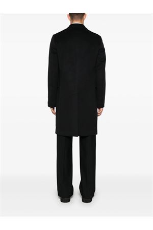 Black wool-cashmere blend coat PAUL SMITH | M1R224PN0011048A